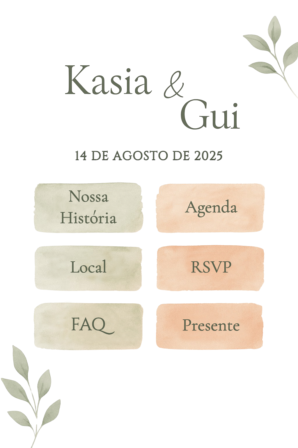 Kasia & Gui Homepage